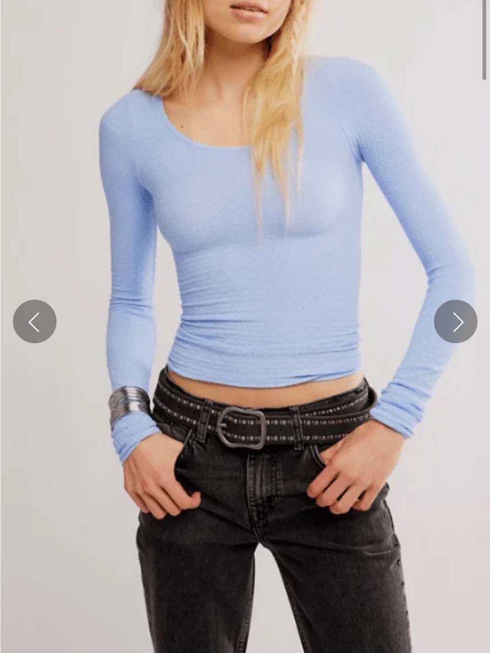 Free people love letter long sleeve